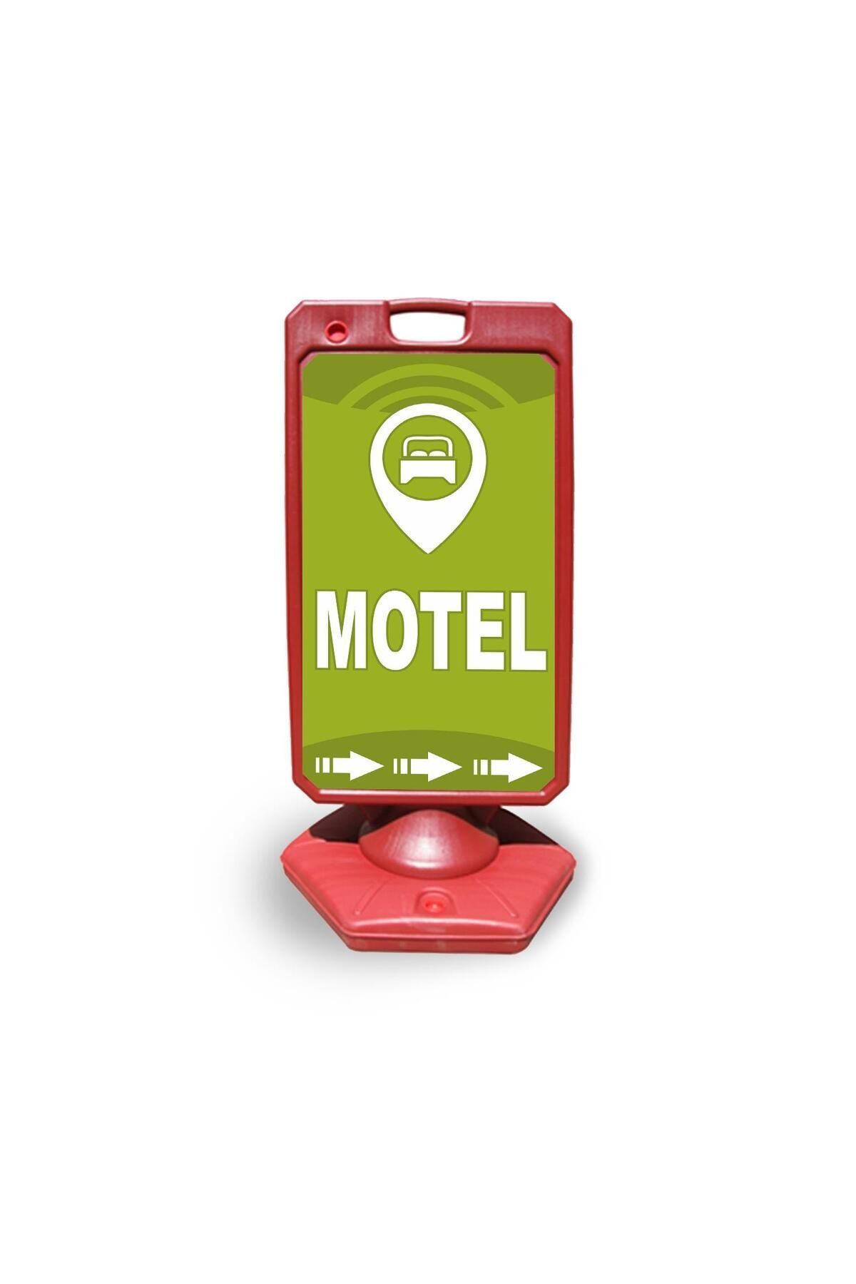 Reklamediyoruz Motel Reklam Ve Yönlendirme Uyari Dubasi A Tabela Kırmızı