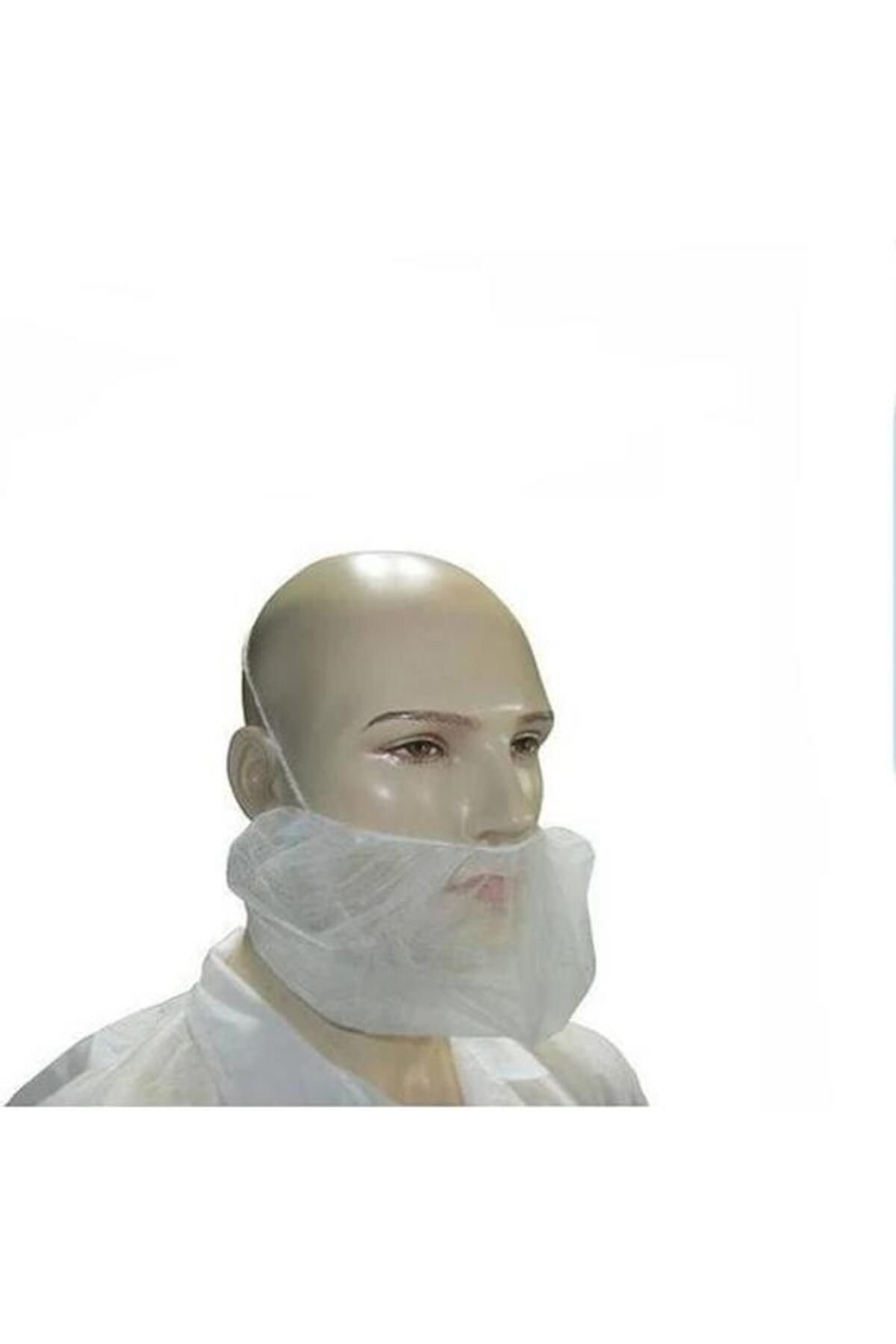 PRİVATE 300 Adet Sakal Bıyık Maskesi Yüz Bonesi Lastikli Non-Wowen Spunbond
