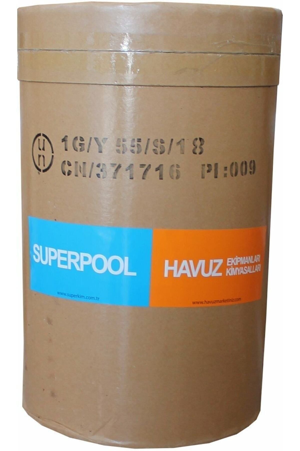 SPP SUPERPOOL Superchlor 90 Toz Klor 90 GR 50 KG Havuz Kimyasalı