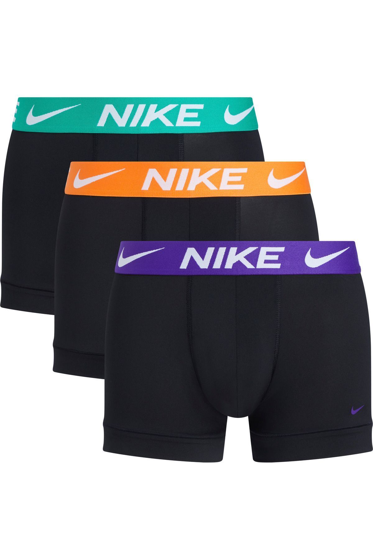 Nike Erkek Marka Logolu Elastik Bantlı Günlük Kullanıma Uygun Siyah- Boxer 0000KE1156-AN6