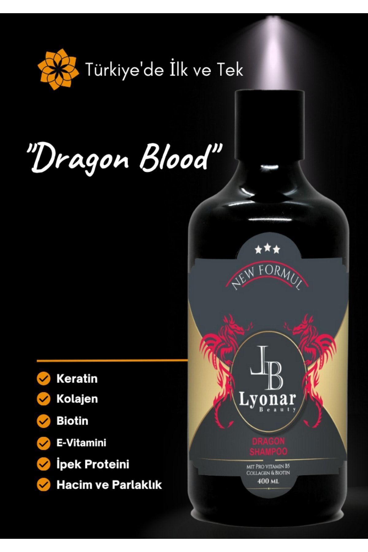 Lyonar Dragon Blood Sampuan 400ml ( Dökülmeyi Önler)