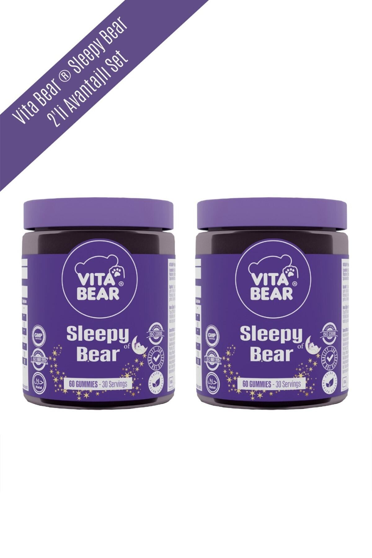 Vita Bear Sleepy Bear Vitamin 60 Adet X2