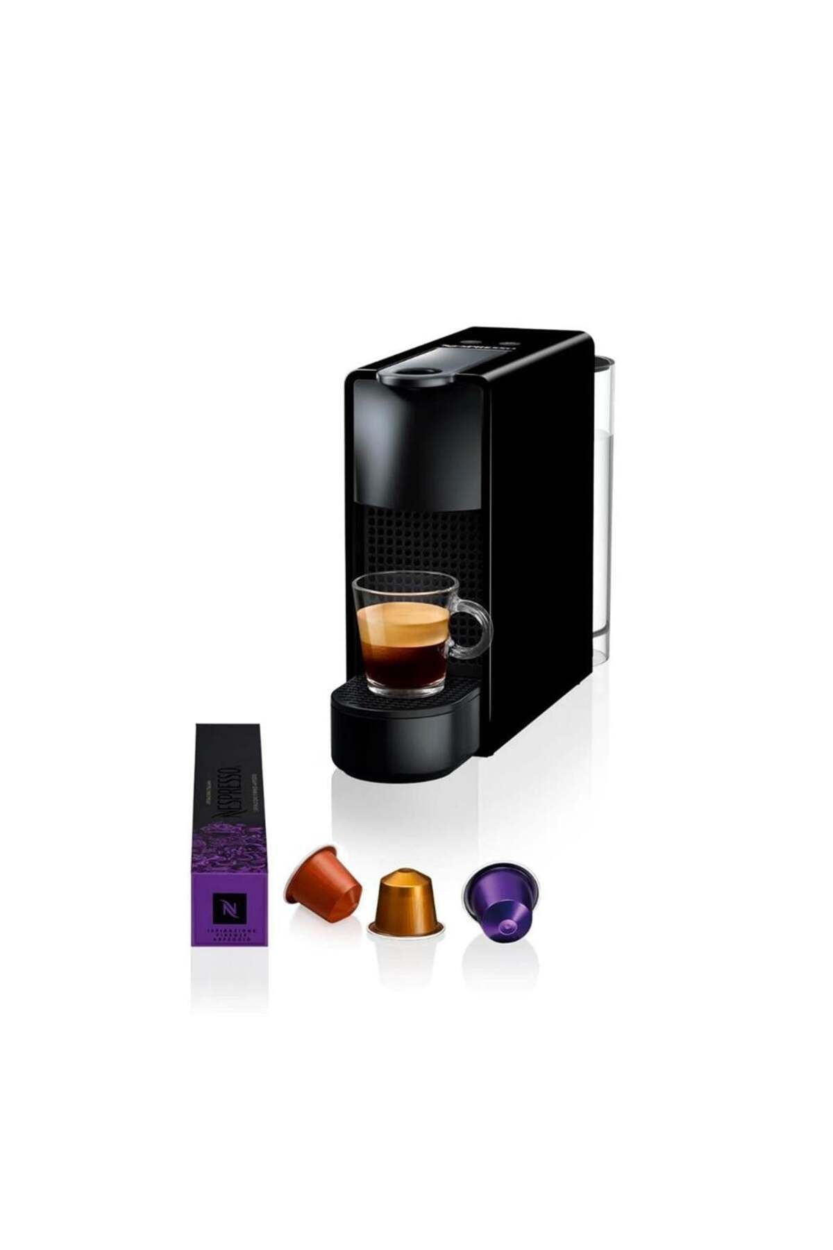 Nespresso Essenza Mini C 35 Bundle Kapsüllü Kahve Makinesi Siyah