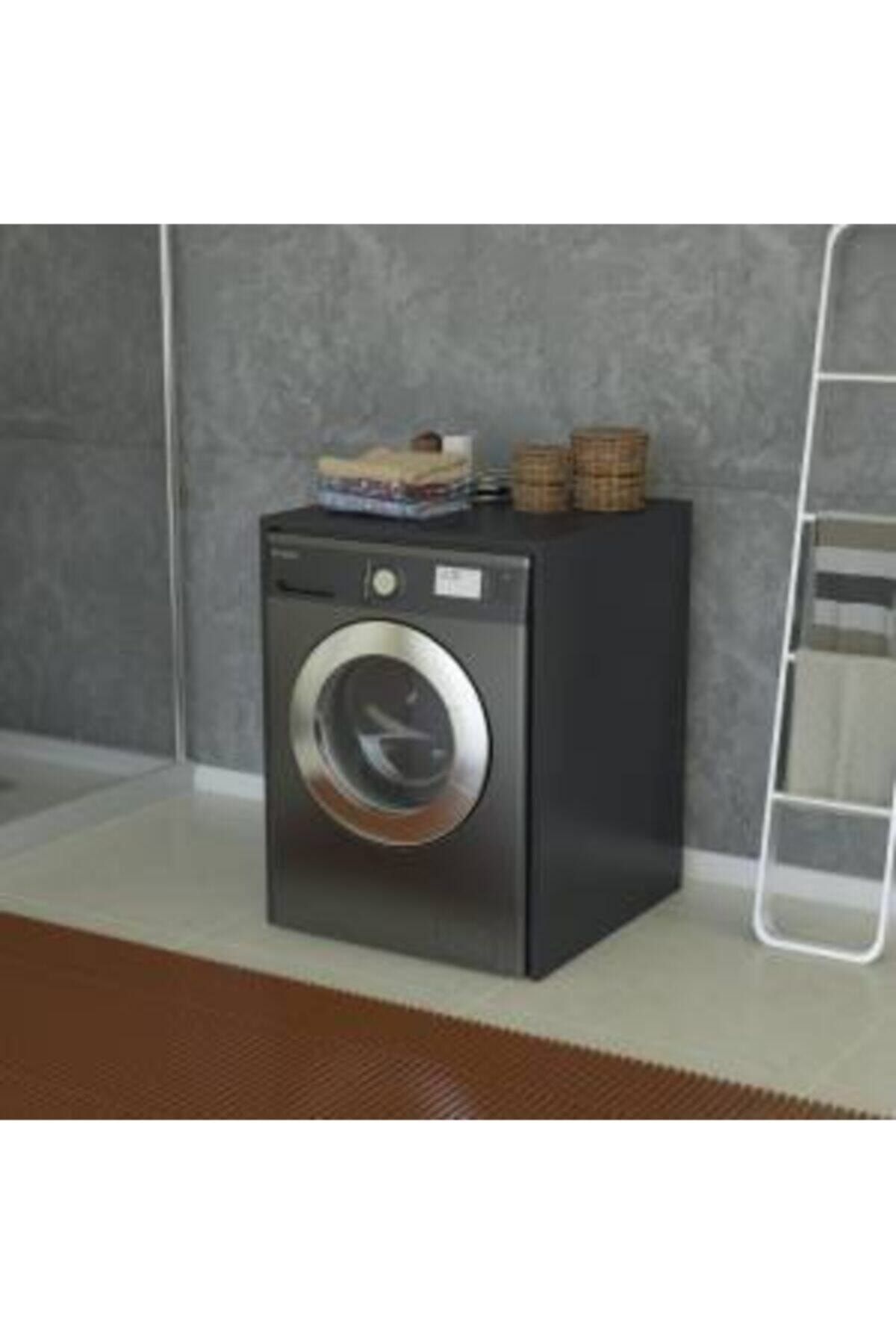 Ünüvar Konsept Çamaşır Makinesi Korumalığı Banyo Dolabı Çamaşır Makinesi Dolabık2