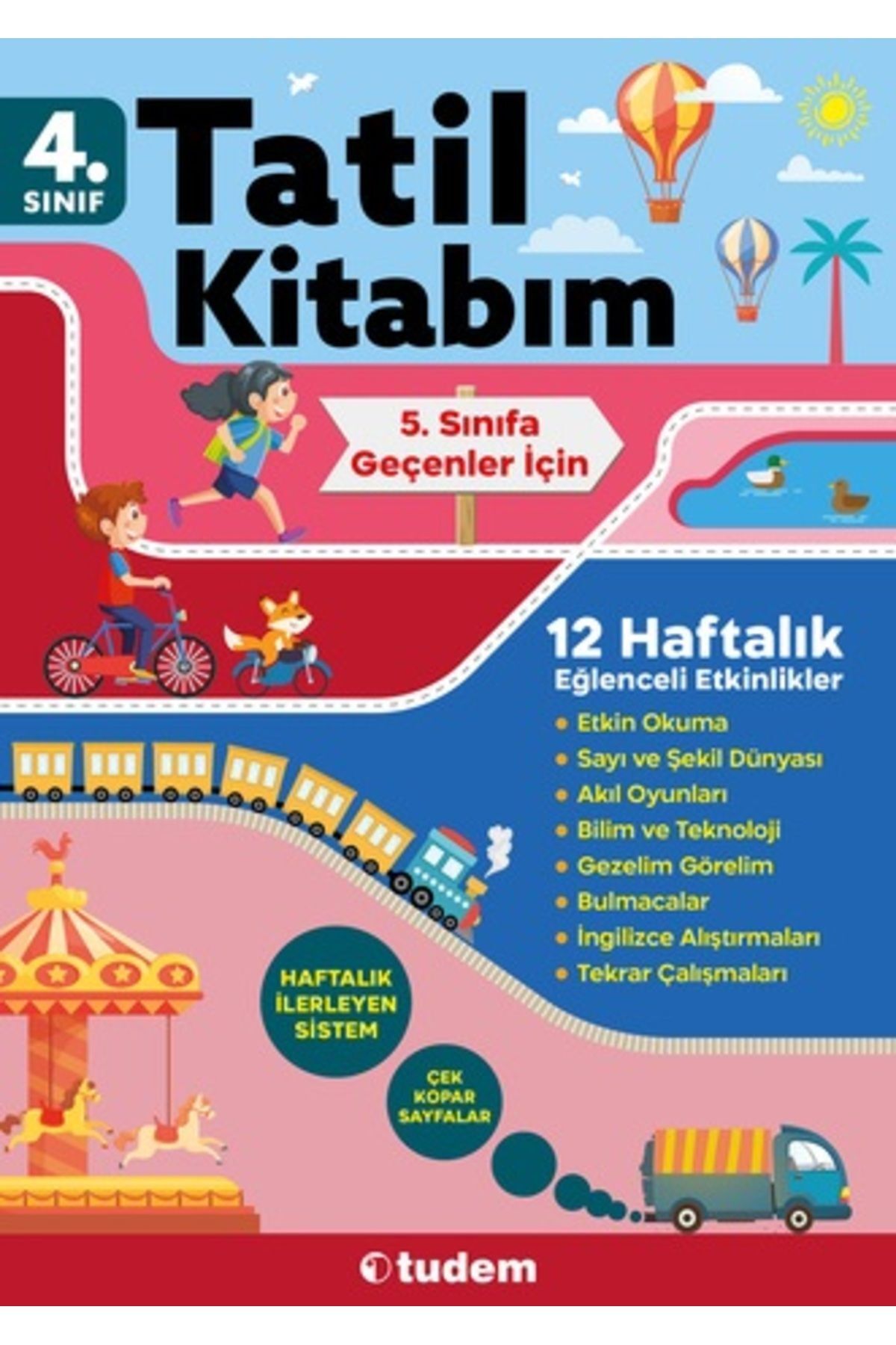 4. Sınıf Tatil Kitabım Tudem Yayınları