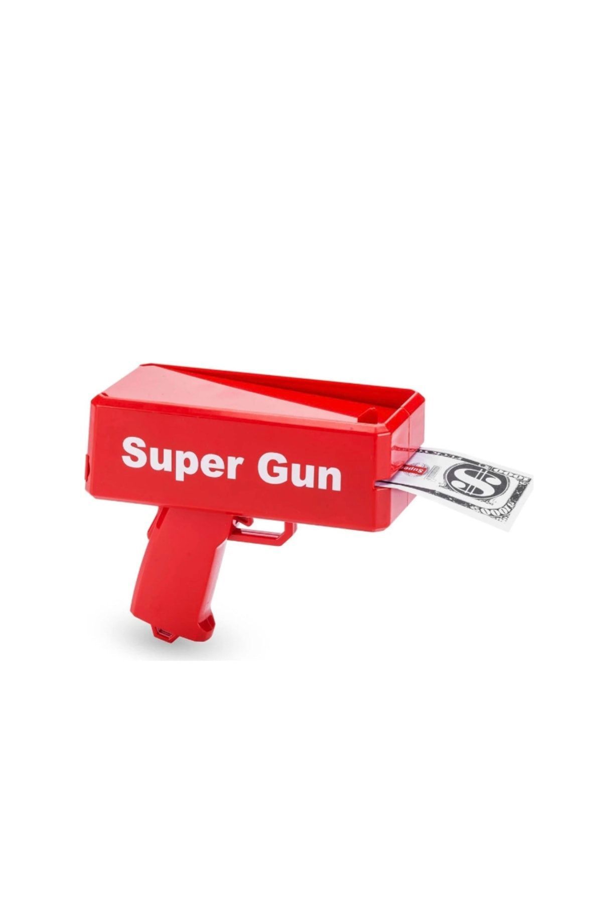 Erezaksesuar Super Money Gun Para Saçma Tabancası - Kırmızı