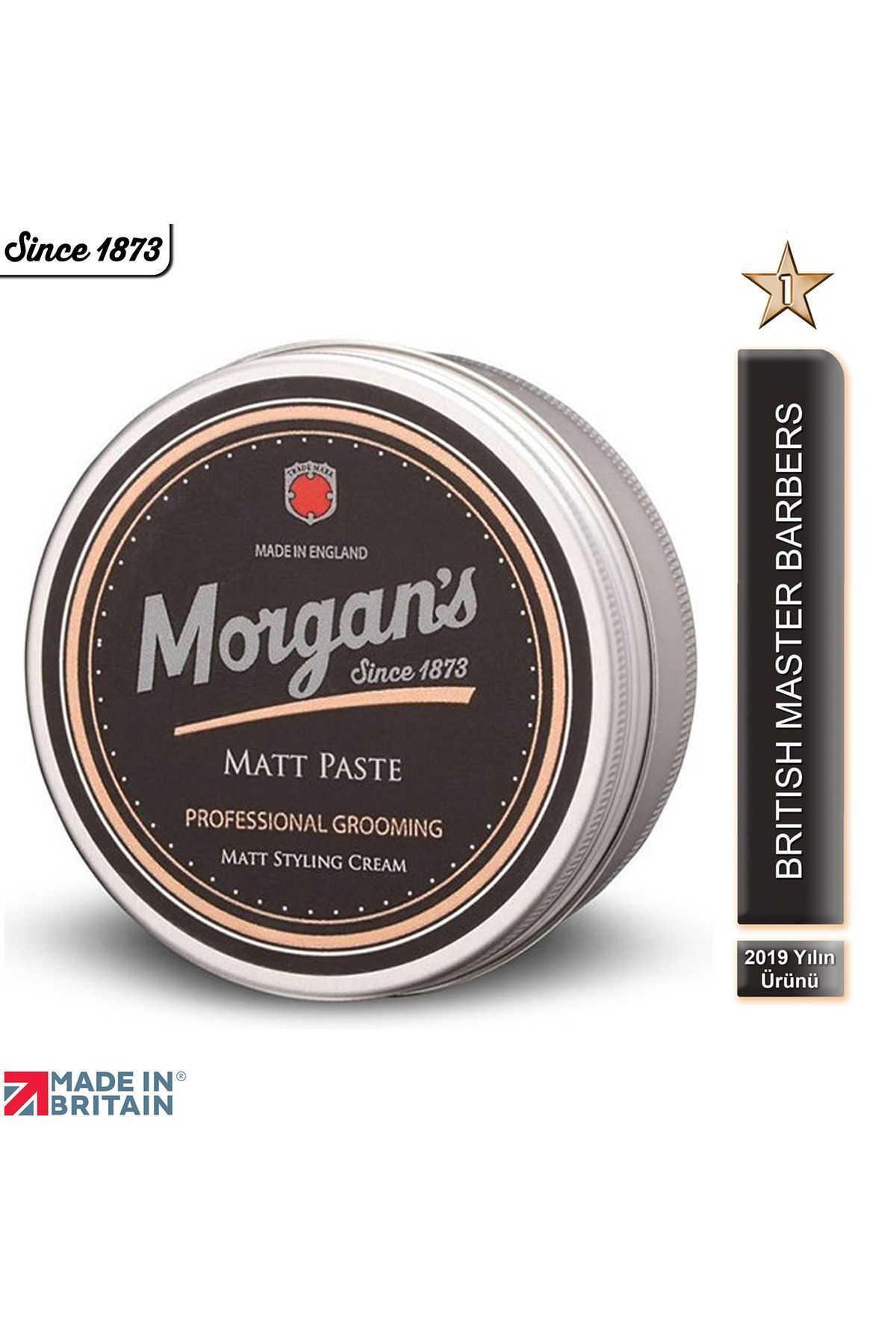 Morgan's Pomade Morgan's Matt Paste Styling Cream - Mat Bitiş Şekillendirici Krem 75 ml