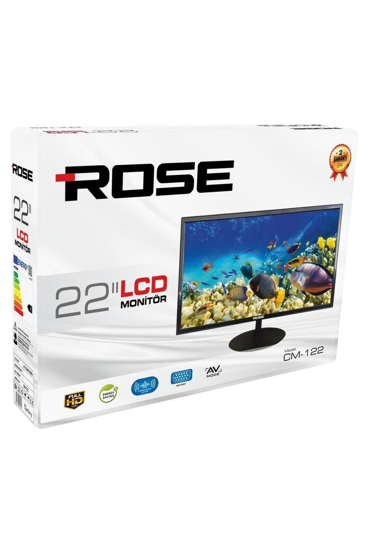 Rose 22" 55 Ekran 12V Full HD Karavan - Tekne - Yat Led Monitör TV