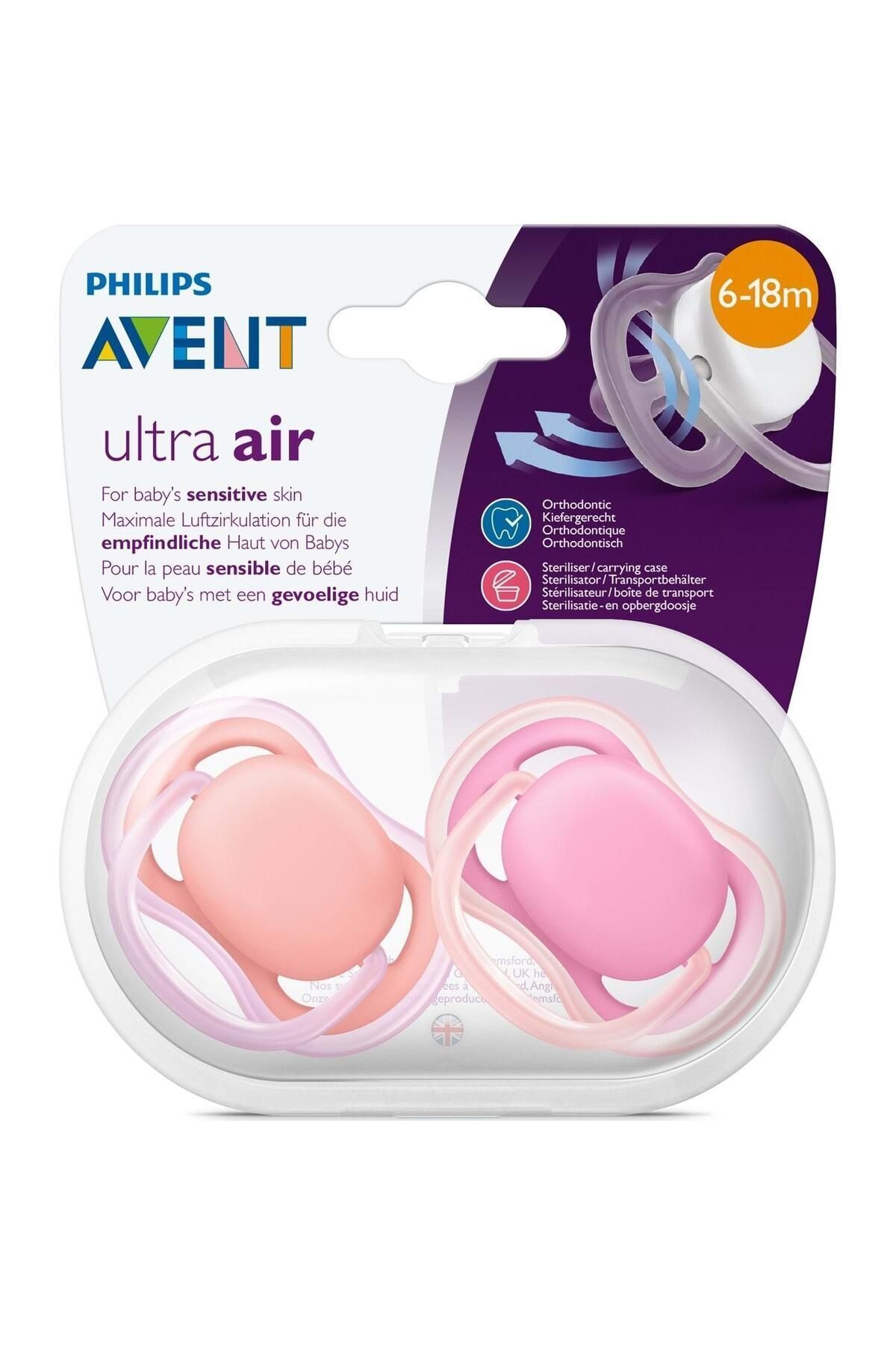 Philips Avent Ultra Air Emzik 6-18 Ay Kız Renki