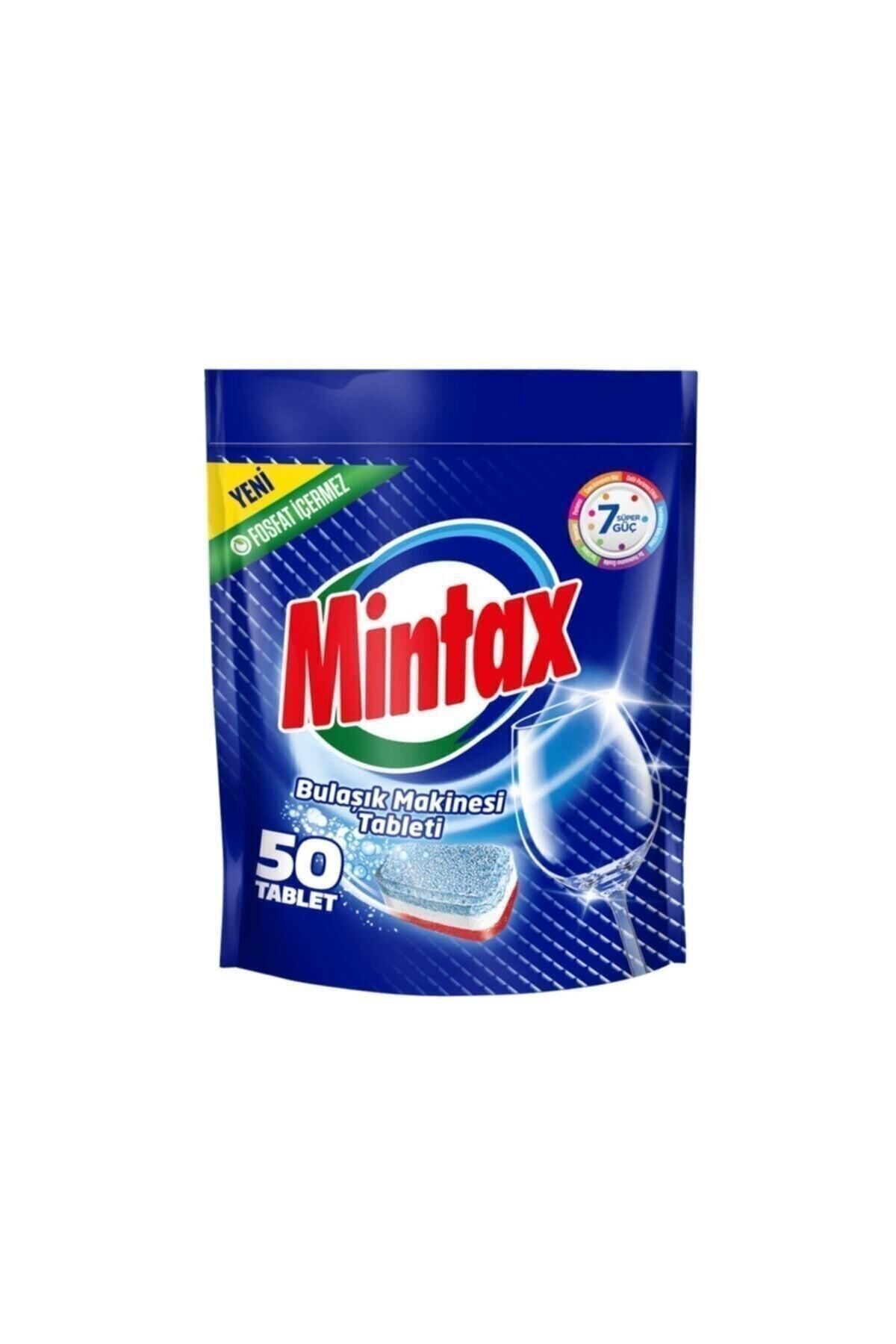 Mintax Bulaşık Makinası Tableti 50li