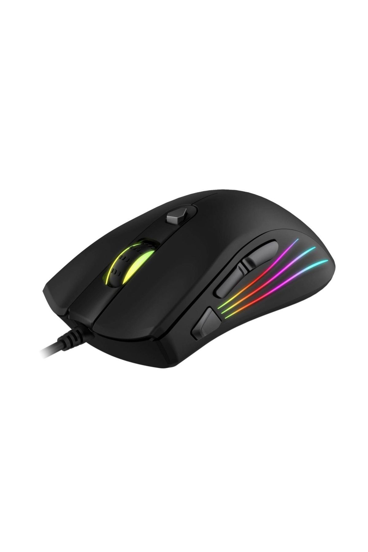 Genel Markalar Ms1002 Kablolu Rgb Gaming Mouse - Siyah