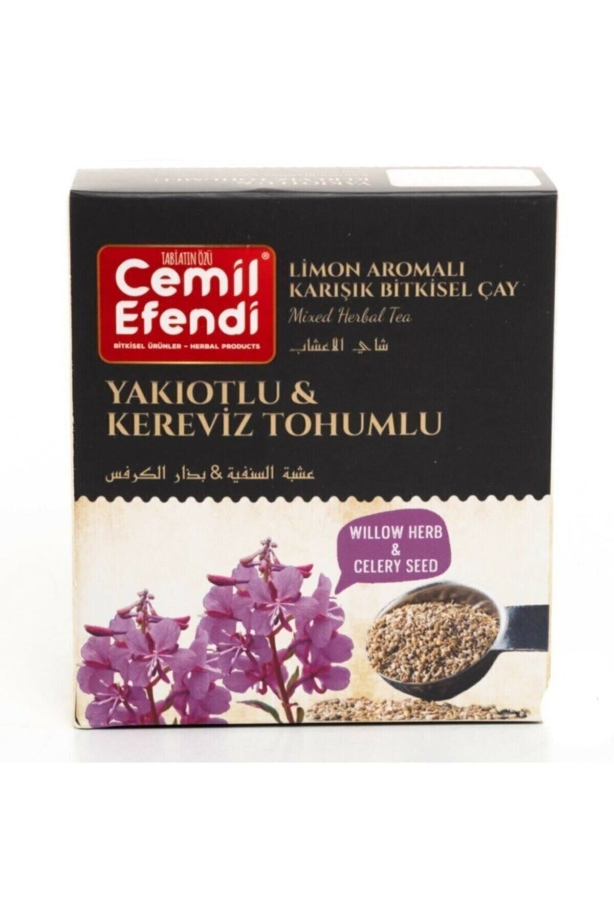 Cemil Efendi Yakı Otlu - Kereviz Tohumu Sallama Çay 60 Lı Çay