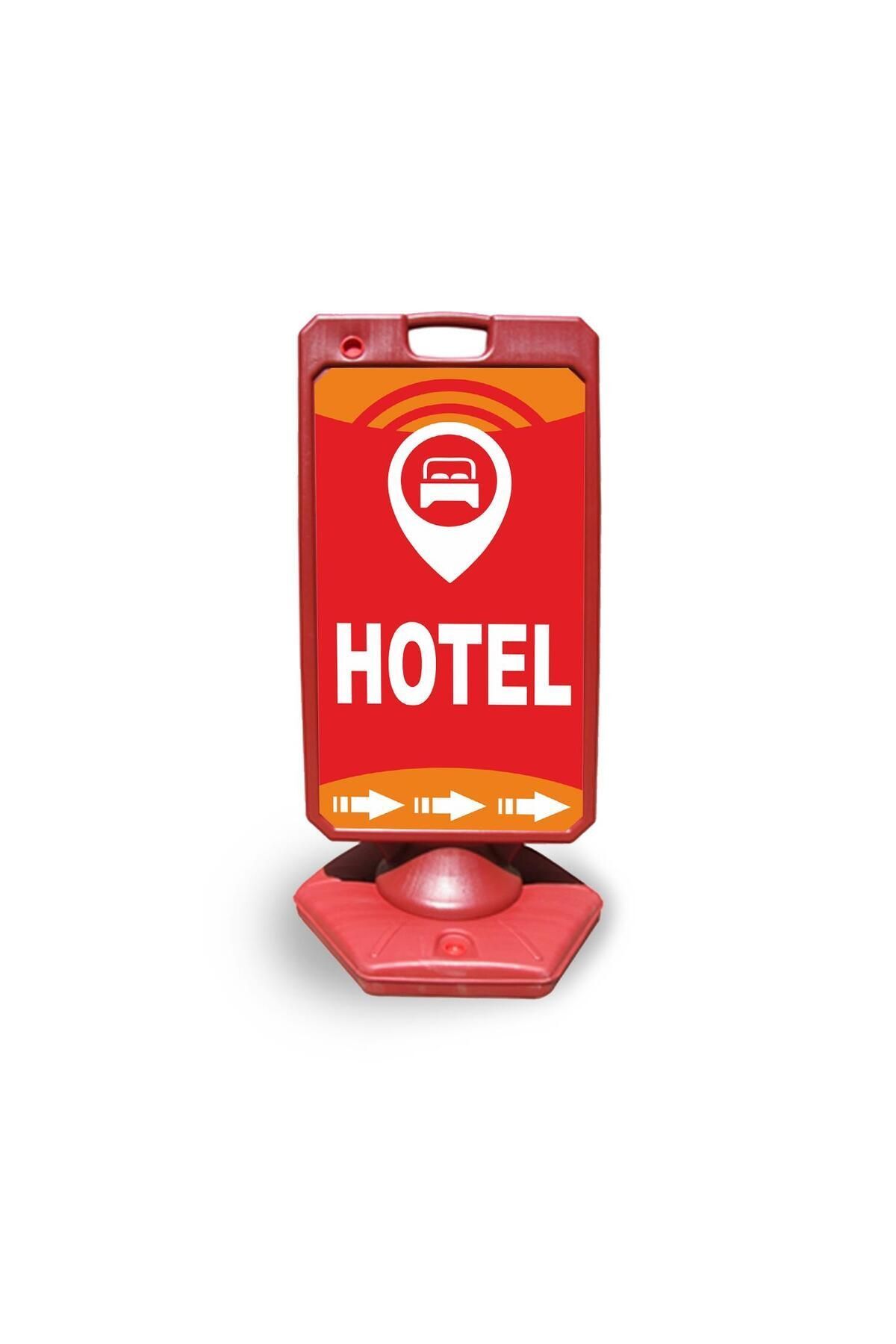 Reklamediyoruz Hotel Reklam Ve Yönlendirme Uyari Dubasi A Tabela Kırmızı