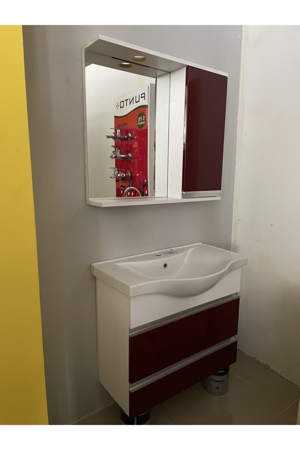 İnci 80 Cm Banyo Dolabı