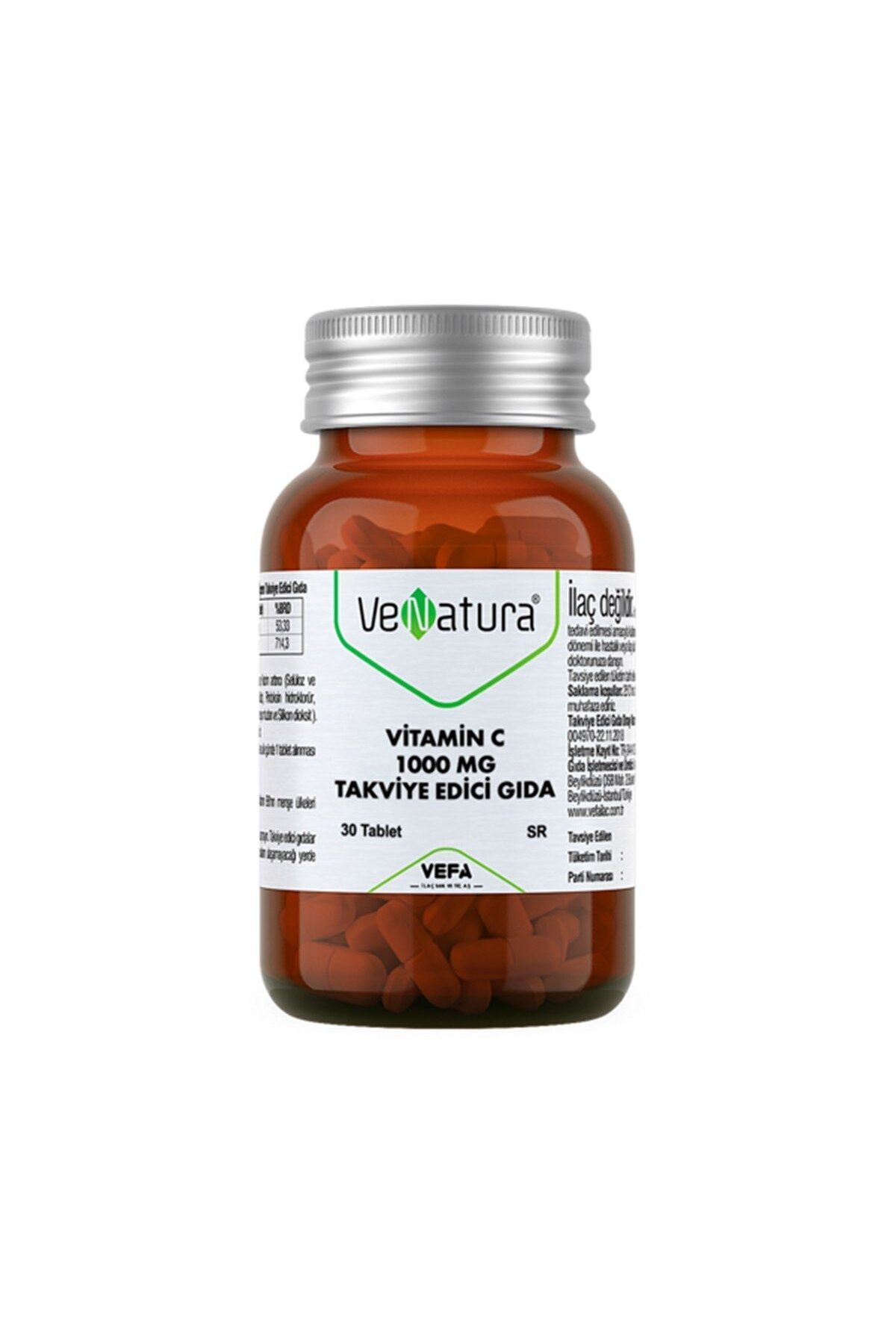 Venatura Vitamin C Takviye Edici Gıda 1000 mg