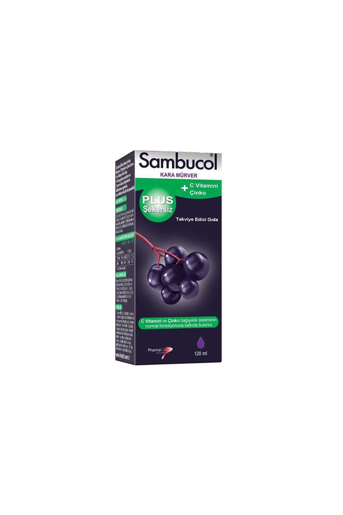Sambucol Plus Karamürver 120 ml