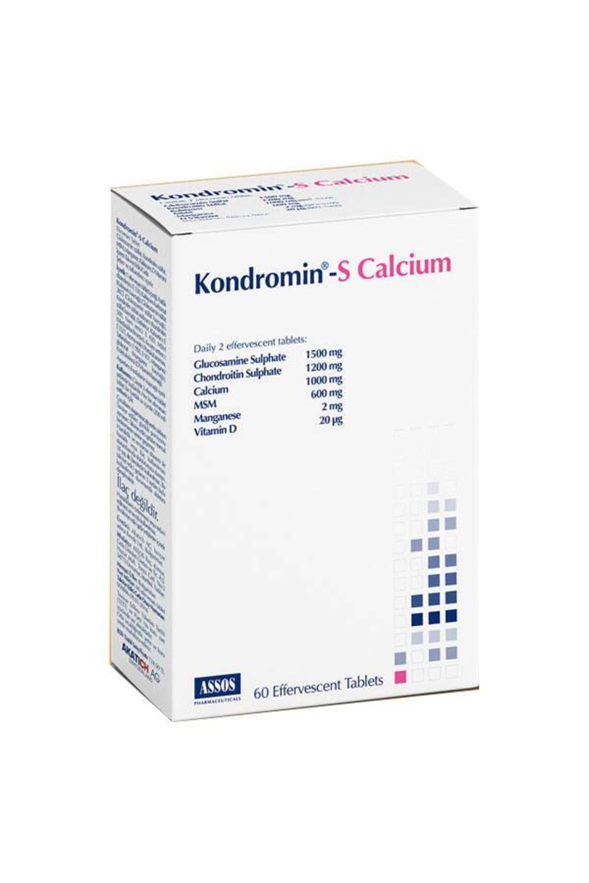 Assos Kondromin-s Calcium 60 Effervasan Tablet