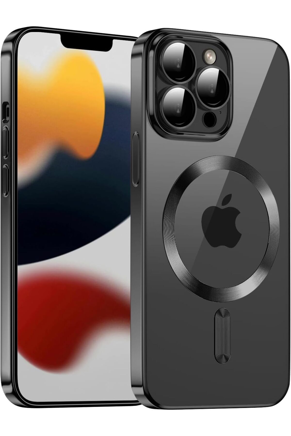 Hanedanev Apple iPhone 12 Pro Lens Korumalı Magsafe Destekli Kılıf