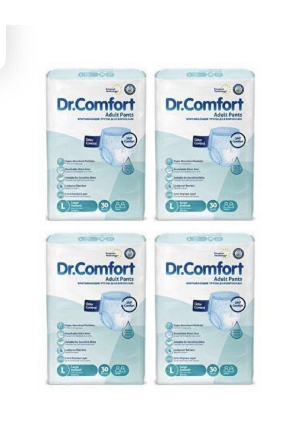 Dr.Comfort Dr Comfort 30 Lu Large Külot Bez Büyük Boy 4 Paket 120 Adet