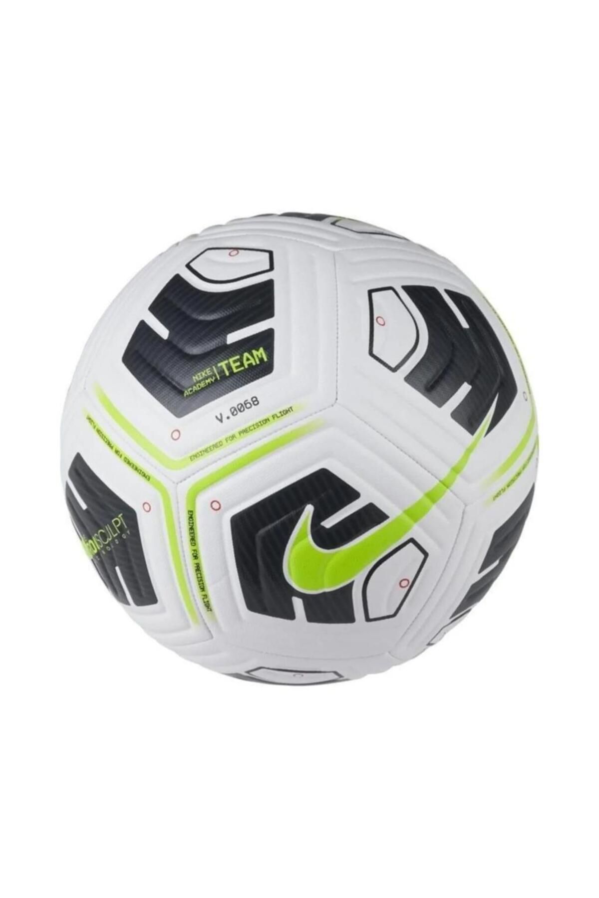 Nike Cu8047 Nk Academy Team Futbol Topu Siyah-neon Yeşil
