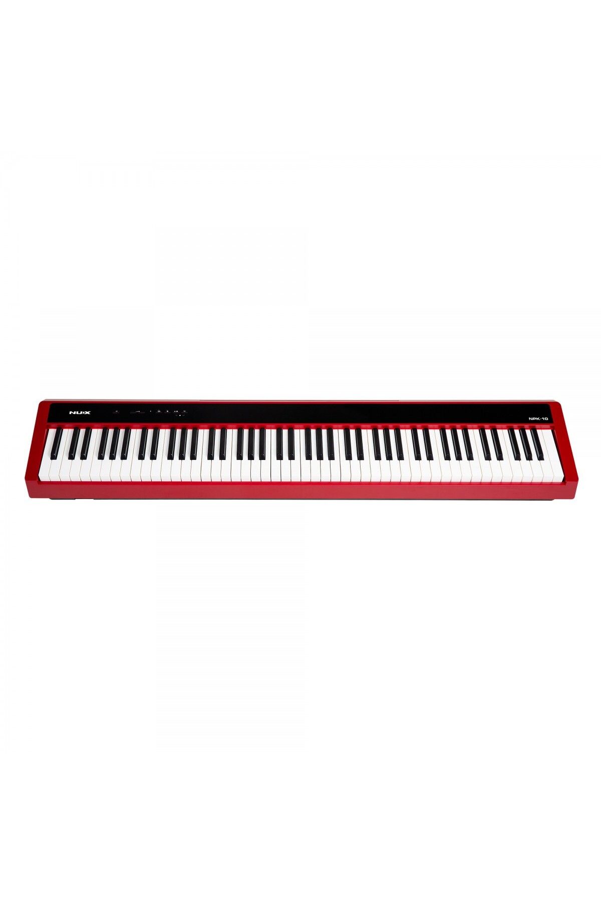 Nux Npk-10 Taşınabilir Kırmızı Dijital Piyano