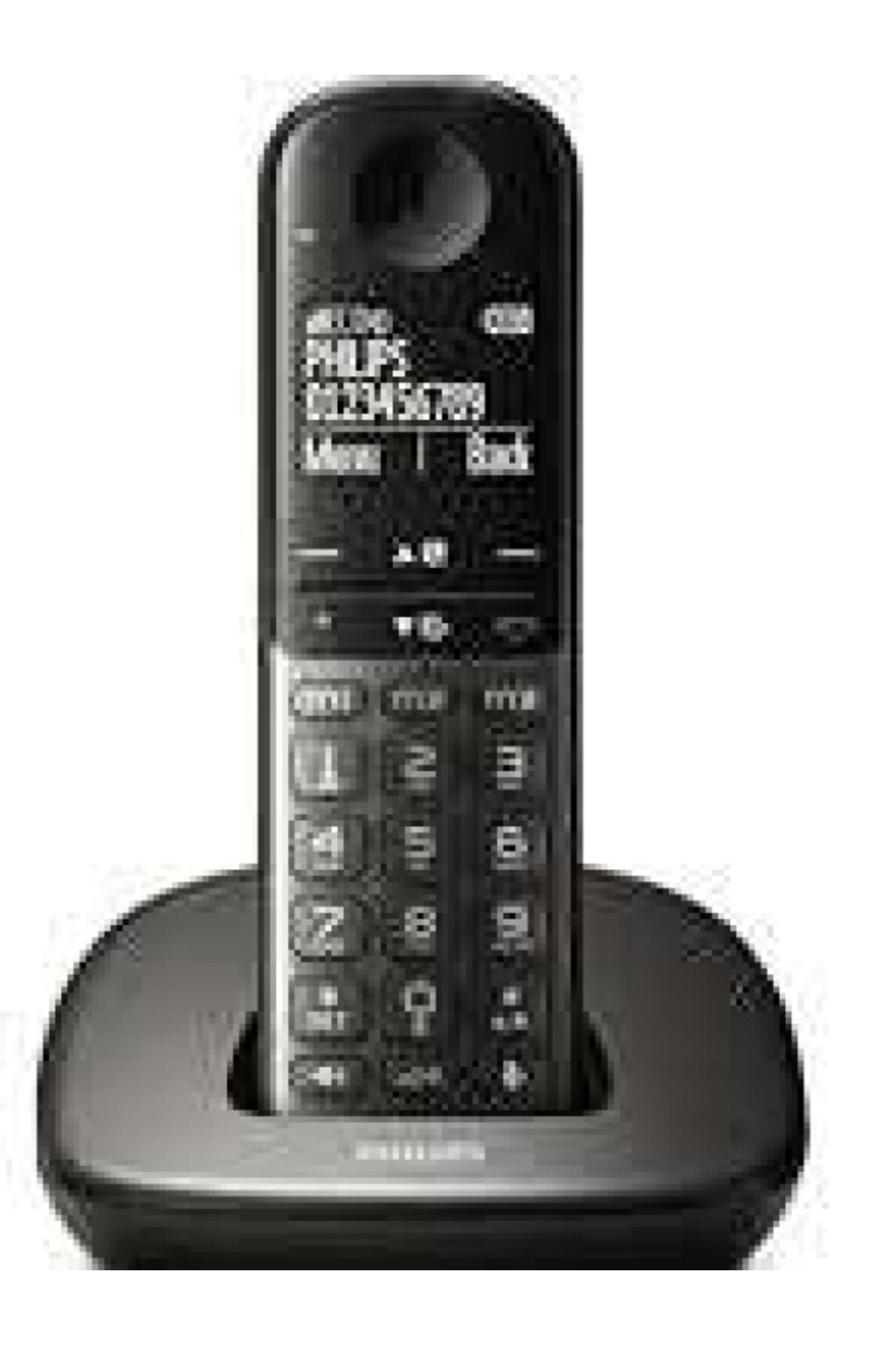 Philips Xl4901ds Telsiz Dect Telefon 1.9" Ekran Eller Serbest Konuşla Siyah Arka Işık-tuş Takımı