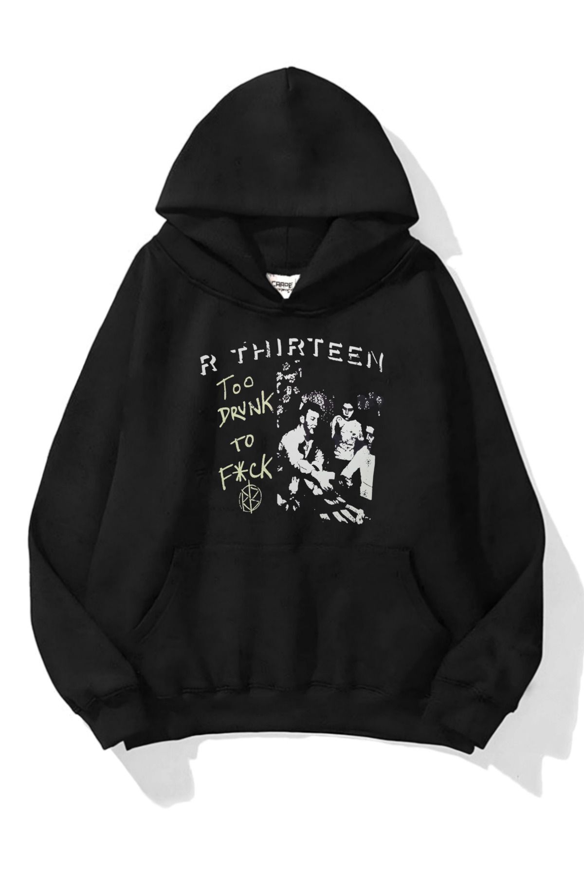 Carpe R Thırteen 3 Iplik Oversize Sweatshirt
