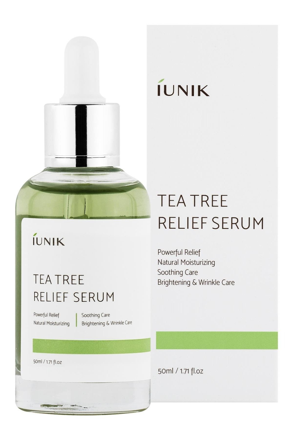iUNIK Tea Tree Relief Serum - Tea Tree Yüz Serumu 50ml
