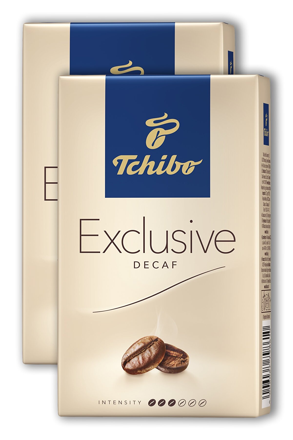 Tchibo Exclusive Decaf Kafeinsiz Öğütülmüş Filtre Kahve 2x250 G Avantajlı Paket