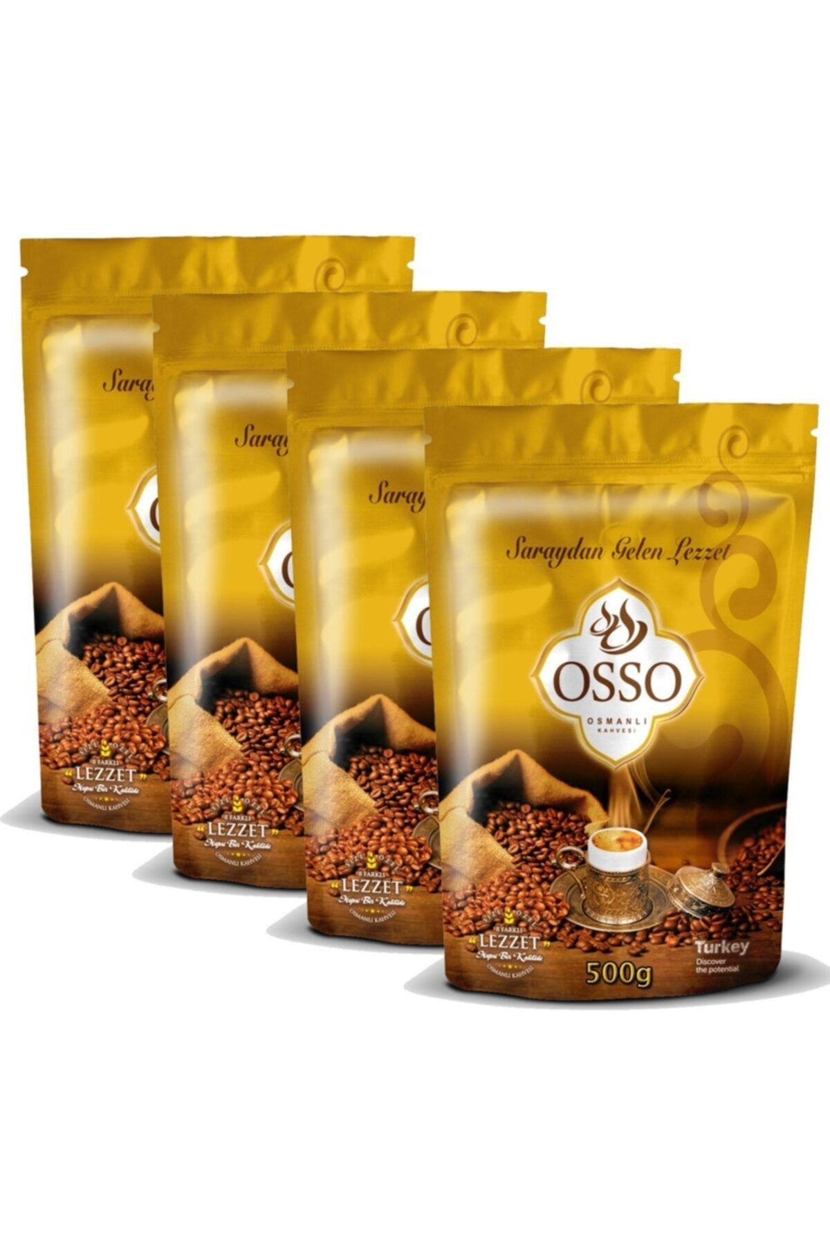 Osso Osmanlı Kahvesi 500 Gr X 4 Adet