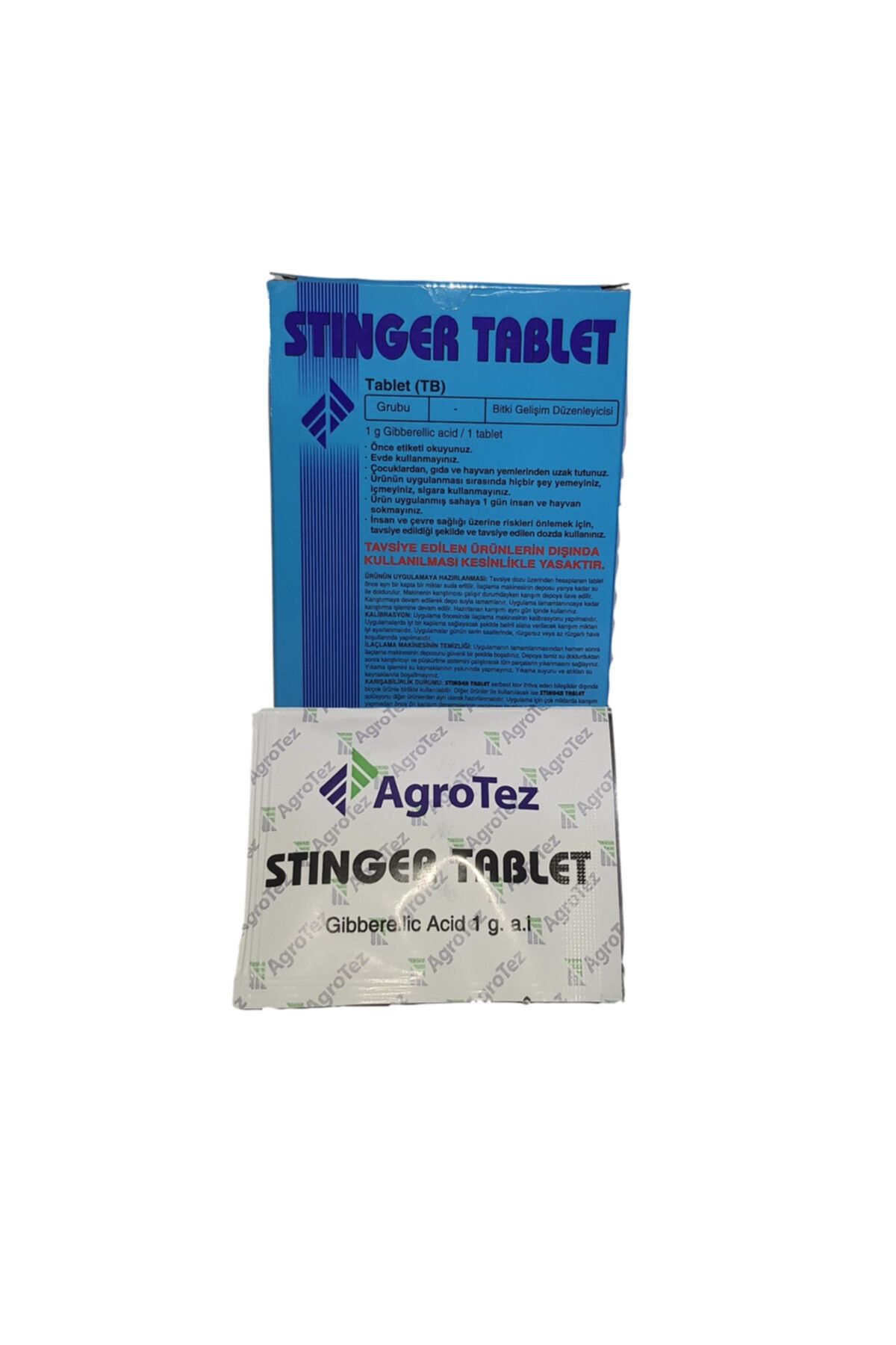 AgroTez Stinger Tablet (gibberellic Asit) 1 Gramlık Tablet 10 Adet.