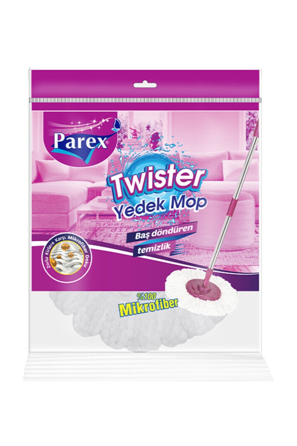 Parex Twister Yedek Mop 2 Li Paket