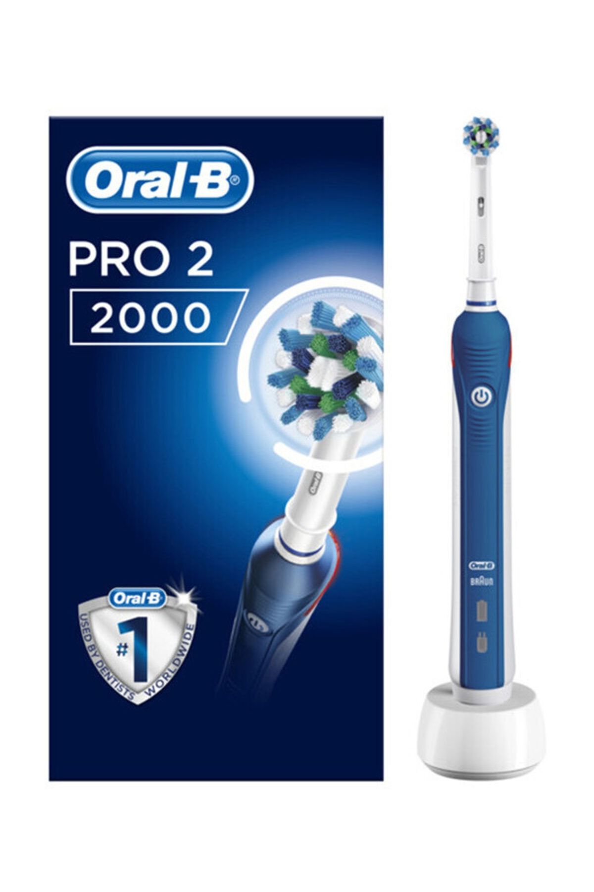 Oral-B Pro 2000 Şarj Edilebilir Diş Fırçası Cross Action