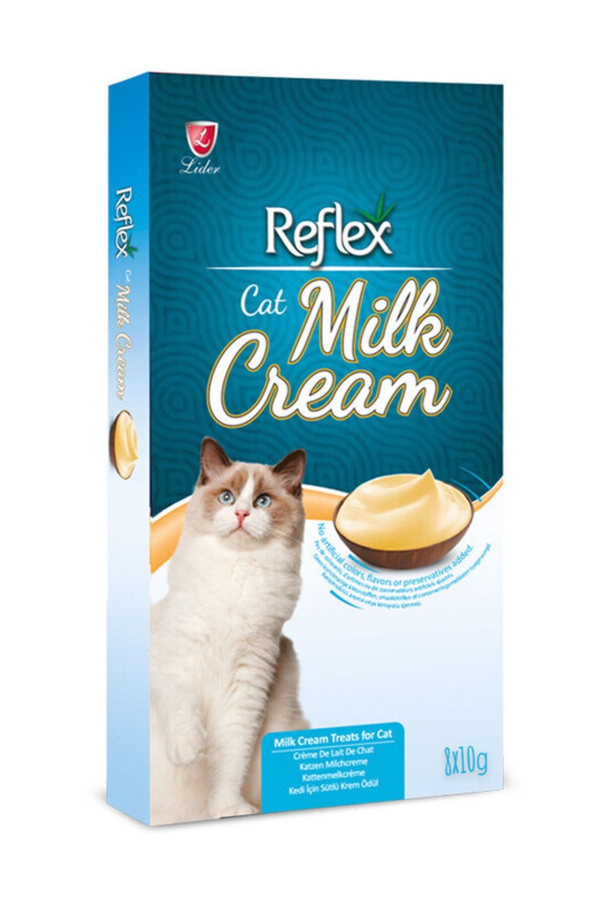 Reflex Lick Snack Sütlü Kremalı Sıvı Kedi Ödülü 10 Gr