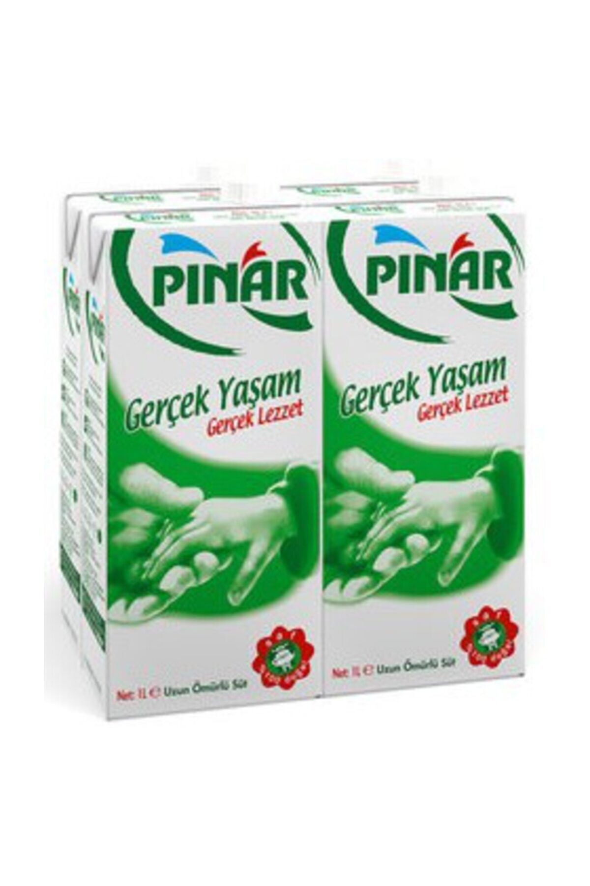 Pınar 4'lü Paket Tam Yağlı Süt 1 lt
