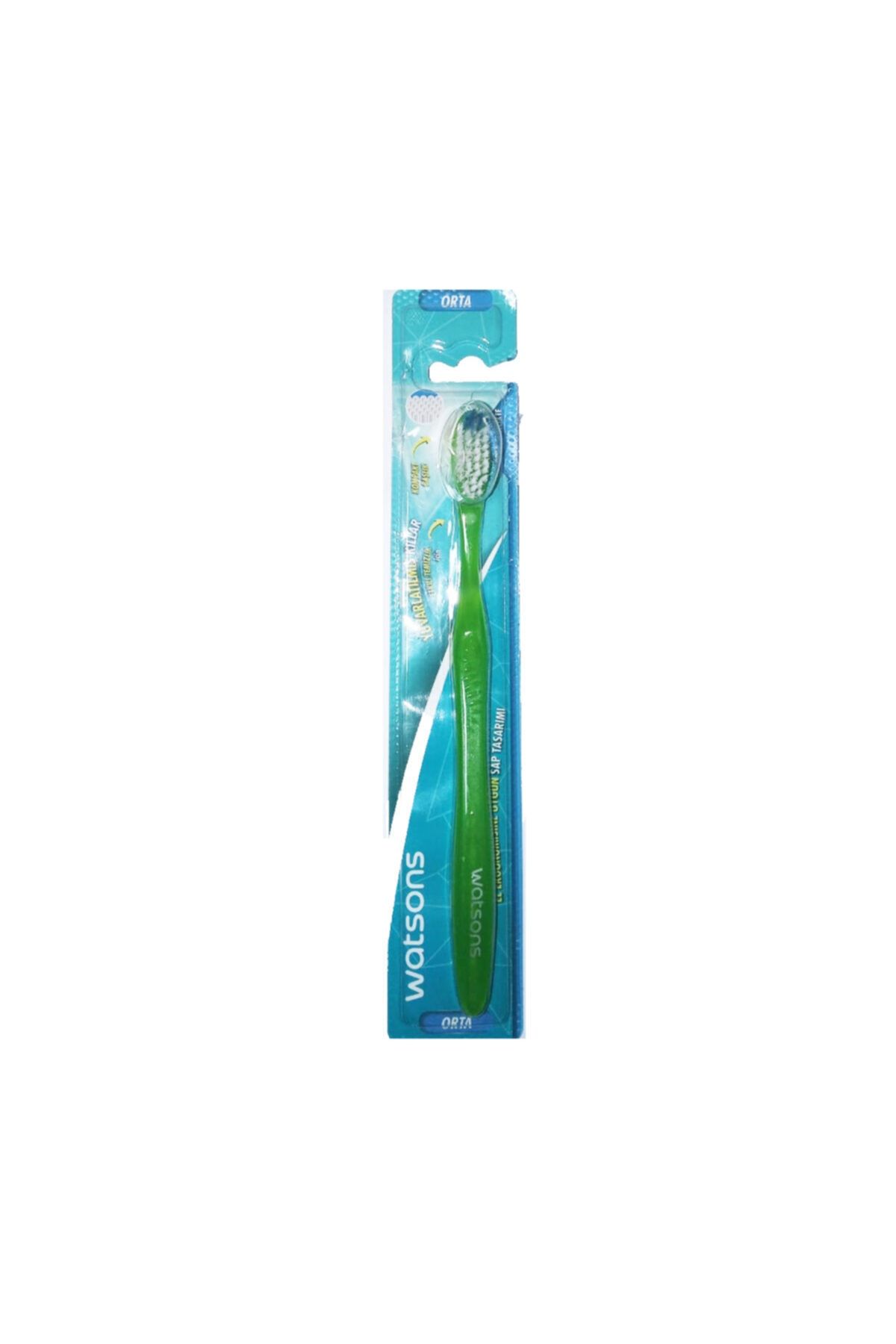 Watsons Basic Toothbrush Medium Green Yeşil 2399900877989