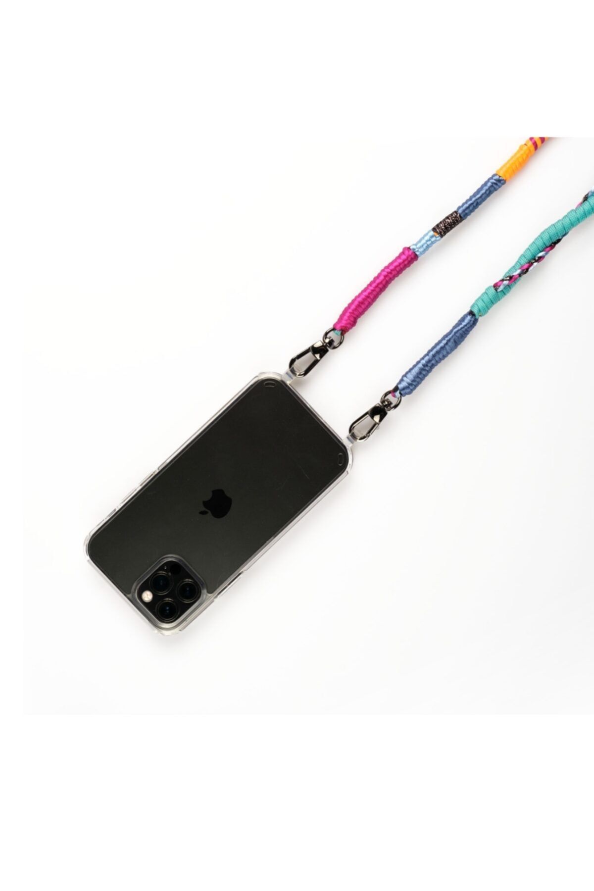 Happy-Nes Crazy Summer Askılı Kılıf Iphone 12 Pro Max Uyumlu
