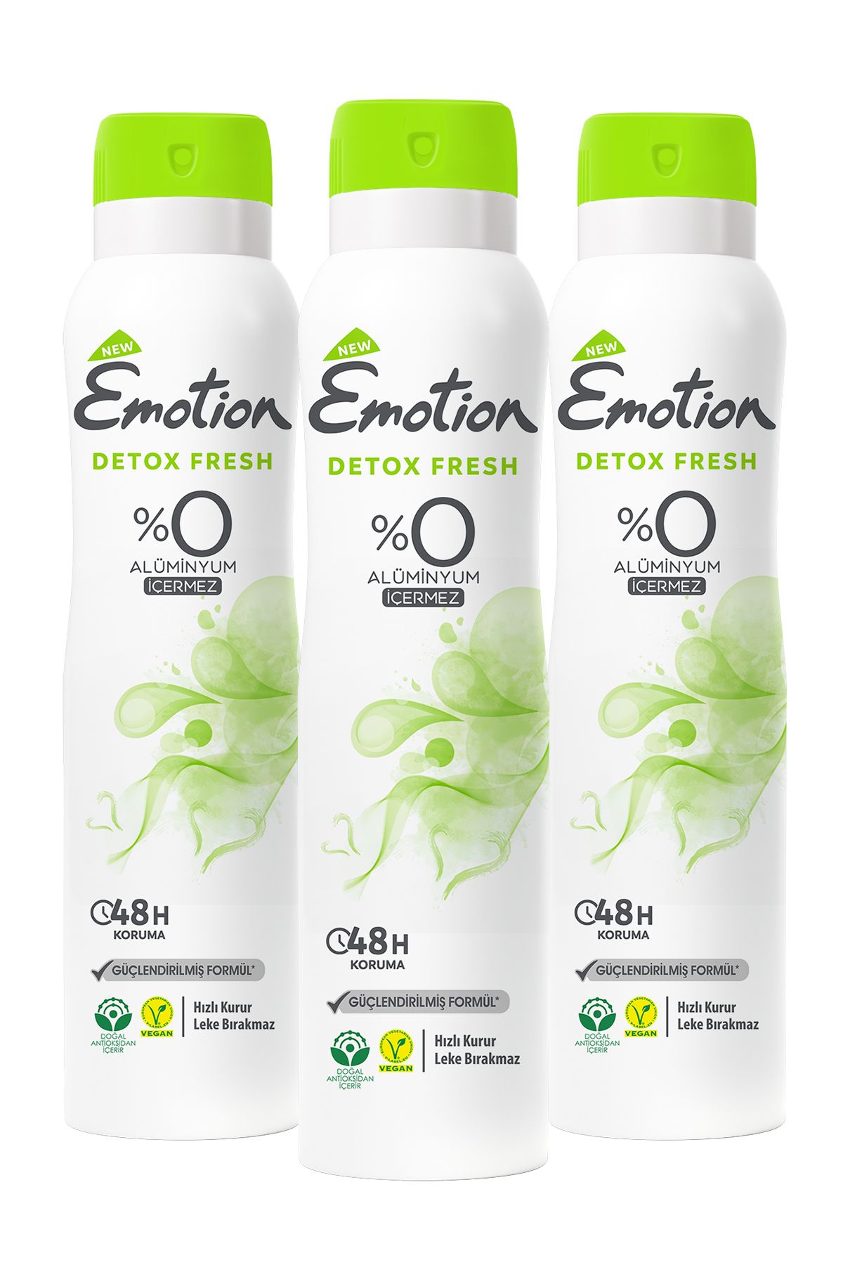 Emotion Detox Fresh Deodorant 3x150ml