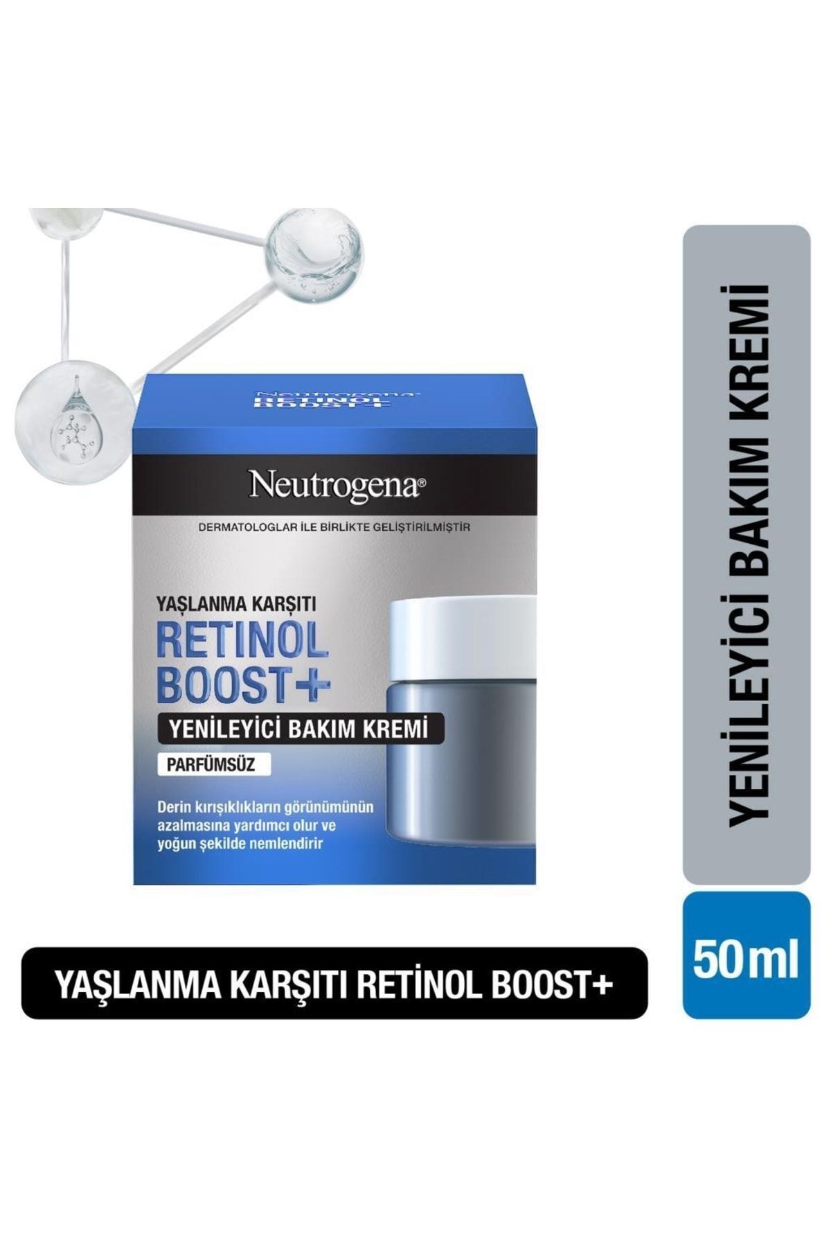 Neutrogena Retinol Boost Kırışıklık Karşıtı Yenileyici Bakım Kremi Antiaging