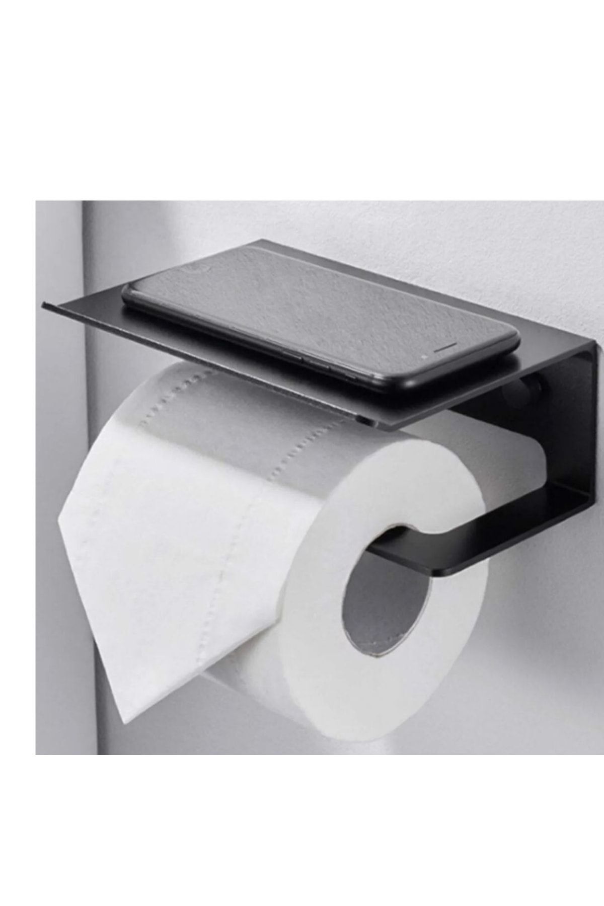 HZM Metal Banyo Wc Kağıt Rulo Peçetelik, Tuvalet Peçete Askılığı Tuvalet Kağıt 3 Basımlık