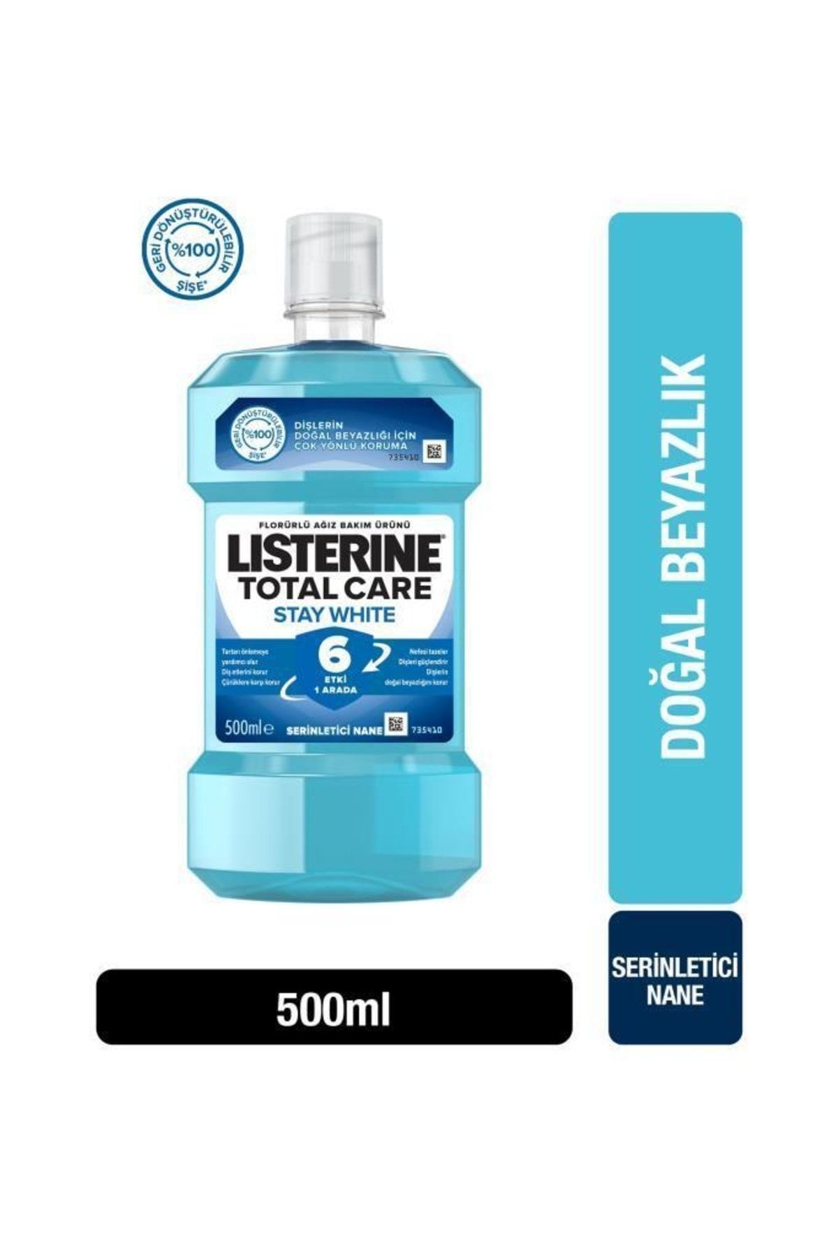 Listerine Stay White Ağız Bakım Suyu 500 ml