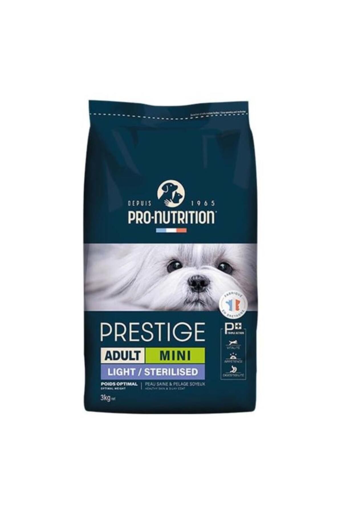 Pro Nutrition Prestige Adult Mini Light Kısırlaştırılmış Yetişkin Köpek Maması 3 Kg