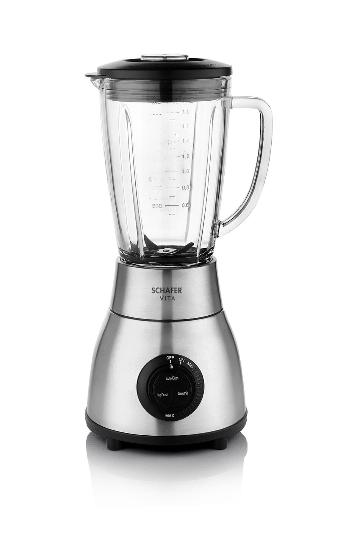 Schafer Vita Mega Sürahi Blender 3 Parça Inox