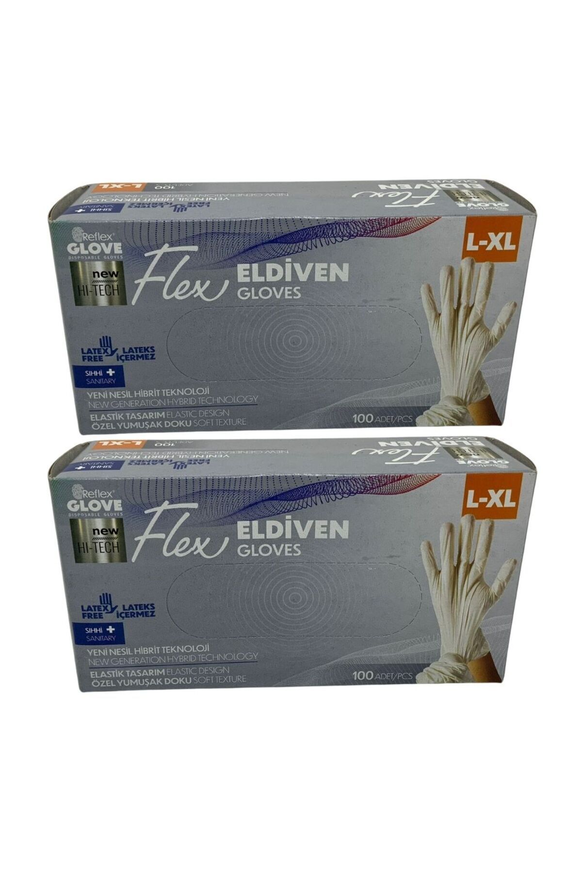 Reflex Glove Flex Eldiven L-XL 100 Adet 2 Adet