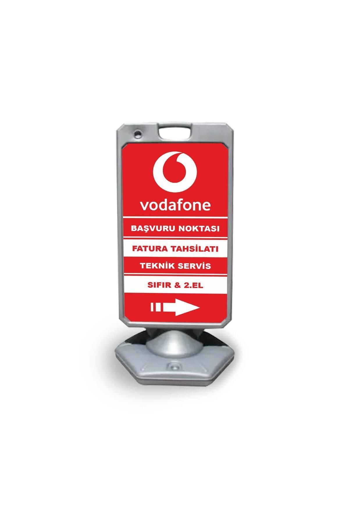 Reklamediyoruz Vodafone Reklam Ve Yönlendirme Uyari Dubasi A Tabela Gri