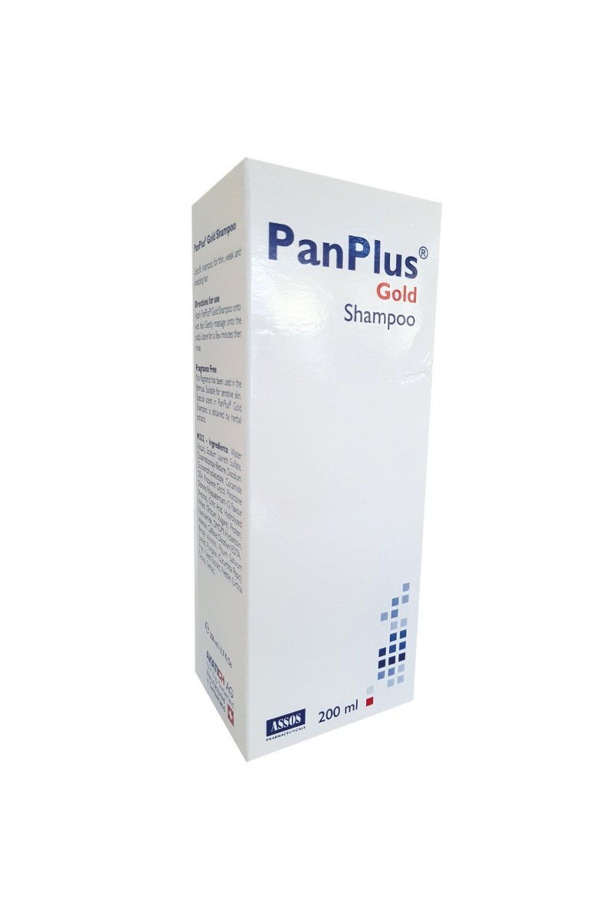 Assos Panplus Gold 200 ml Ince Ve Dökülen Saçlar Için Şampuan