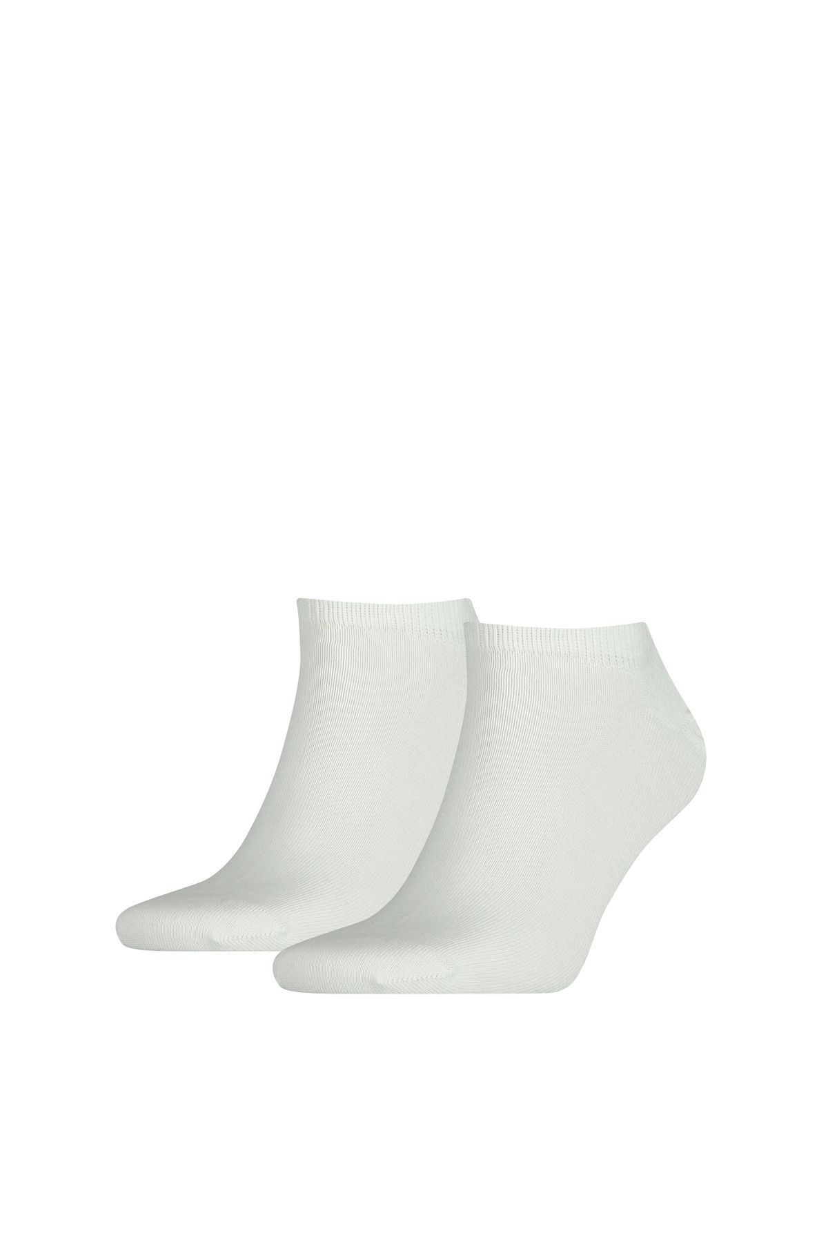 Tommy Hilfiger Erkek Marka Logolu Pamukllu Kısa Günlük Kullanıma Uygun Beyaz Çorap 09A3423001-300