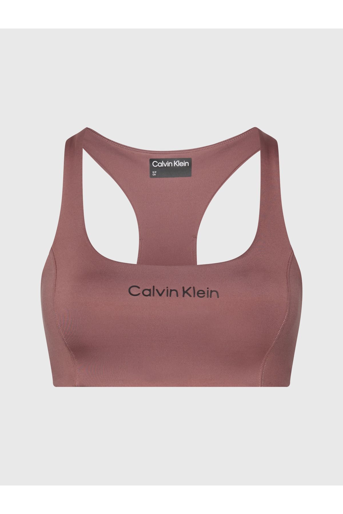 Calvin Klein Kadın Marka Logolu Destekleyici İç Bantlı Astarlıı Dolgusuz Çift Örgülü Günlük Ve Spor Kullanımına U