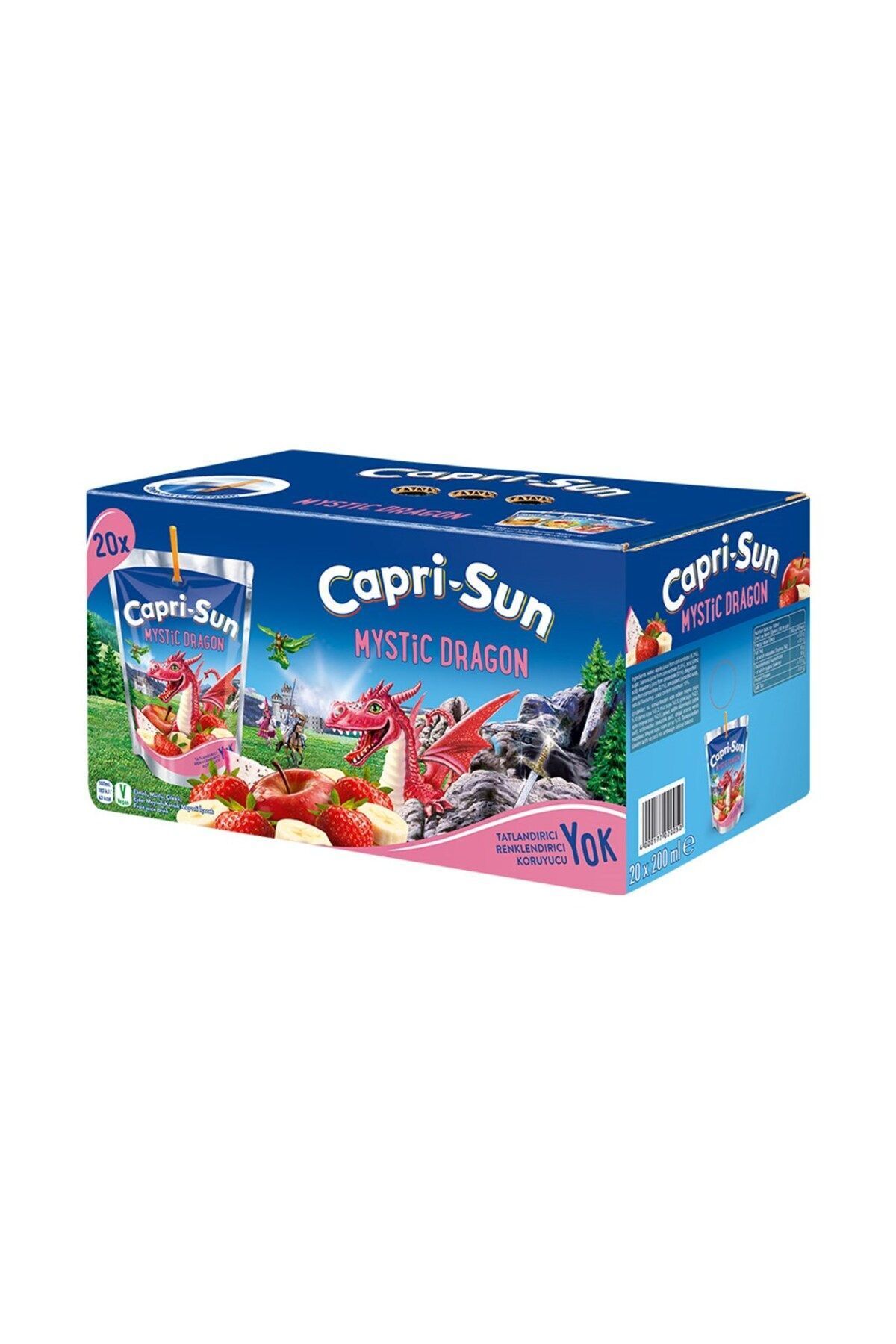 Capri - Sun Caprisun Mystic Dragon 200mlx20 Meyve Suyu (1 KOLİ)