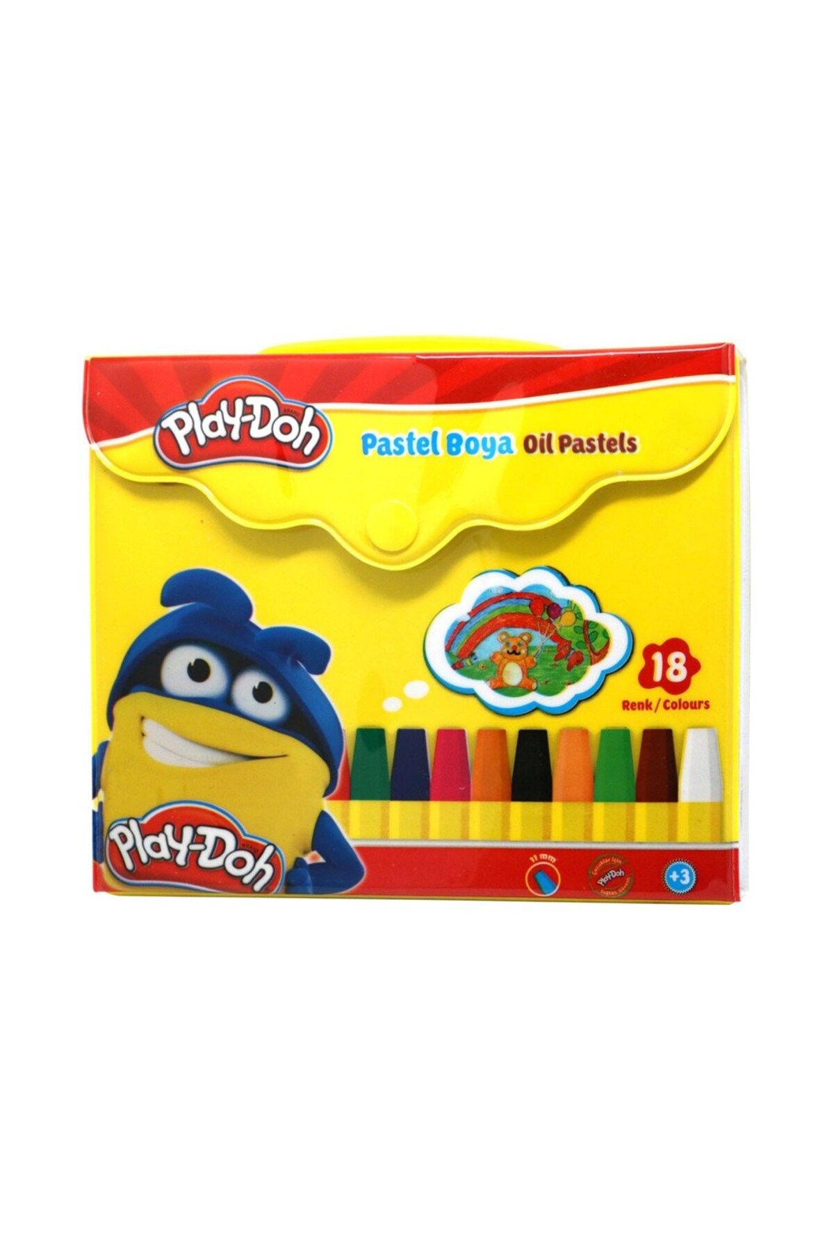 Play Doh Play-doh Pastel Boya Çantalı 18 Renk